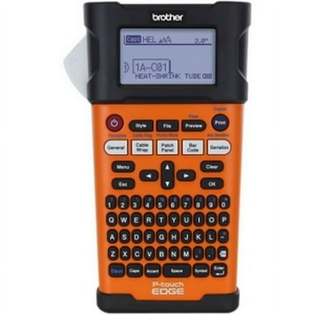 Brother Mobile Solutions PT-E300 Industrial Handheld Labeling Tool 4.3 Inch x 8.2 Inch x 2.3 Inch EDGE&reg;