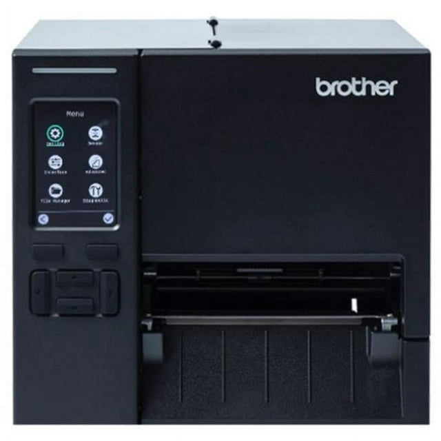 Brother Mobile Solutions TJ4121TNWC 4.7 in. 300 DPI & 7 IPS Titan Industrial Printer with Cutter, TT - Color Touch Panel - WLAN, LAN, USB, HOST-USB & SER