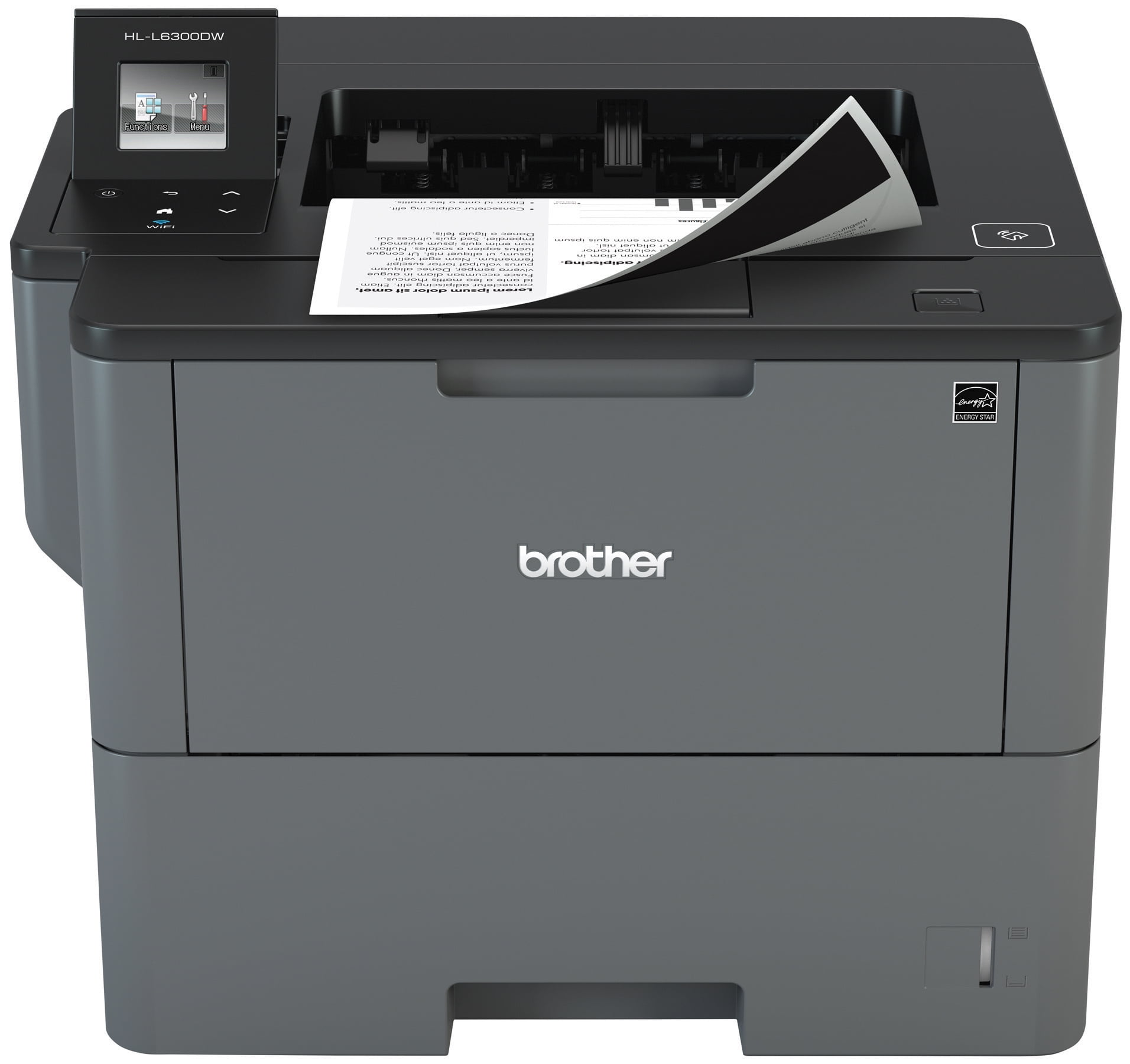 Brother HL L6210DW Wireless Business Laser Monochrome Printer - Office Depot