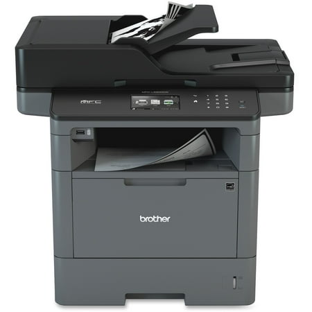 Brother MFC-L5900DW Laser Multifunction Printer, Monochrome, Duplex