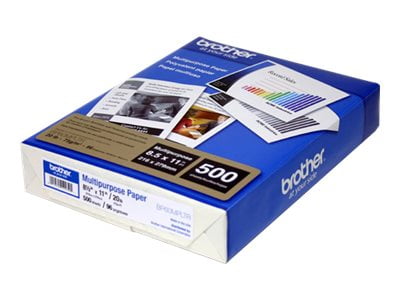 Brother Multi-Purpose Paper, 8.5" x 11", 500 Sheets