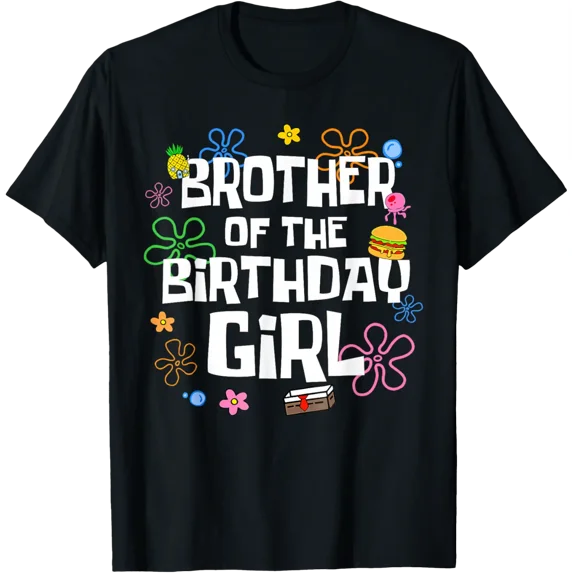 Brother Of The Birthday Girl Family Summer Vacation T-Shirt