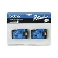 thumbnail image 1 of Brother P-Touch BRTTC20 TC Tape Cartridges for P-Touch Labelers, 1/2"w, Black on White, 2/Pack, 1 of 2