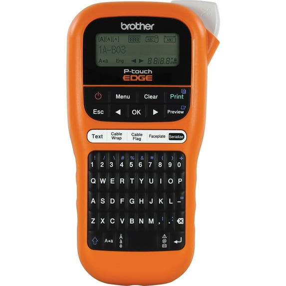 Brother P-Touch Edge PT-E110 Industrial Handheld Labeling Toolkit