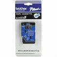 thumbnail image 1 of Brother P-Touch TC Tape Cartridge for P-Touch Labelers, 1/2"w, Black on Blue, 1 of 4