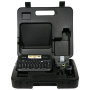 Brother P-touch Business Professional Connected Label Maker PT-D610BTVP with Bluetooth® Connectivity, includes carry case and 4m Black Print on Clear Sample Label Tape ~1/2” (12mm).