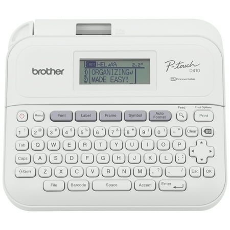 Brother - P-touch PT-D410 Label Printer - White