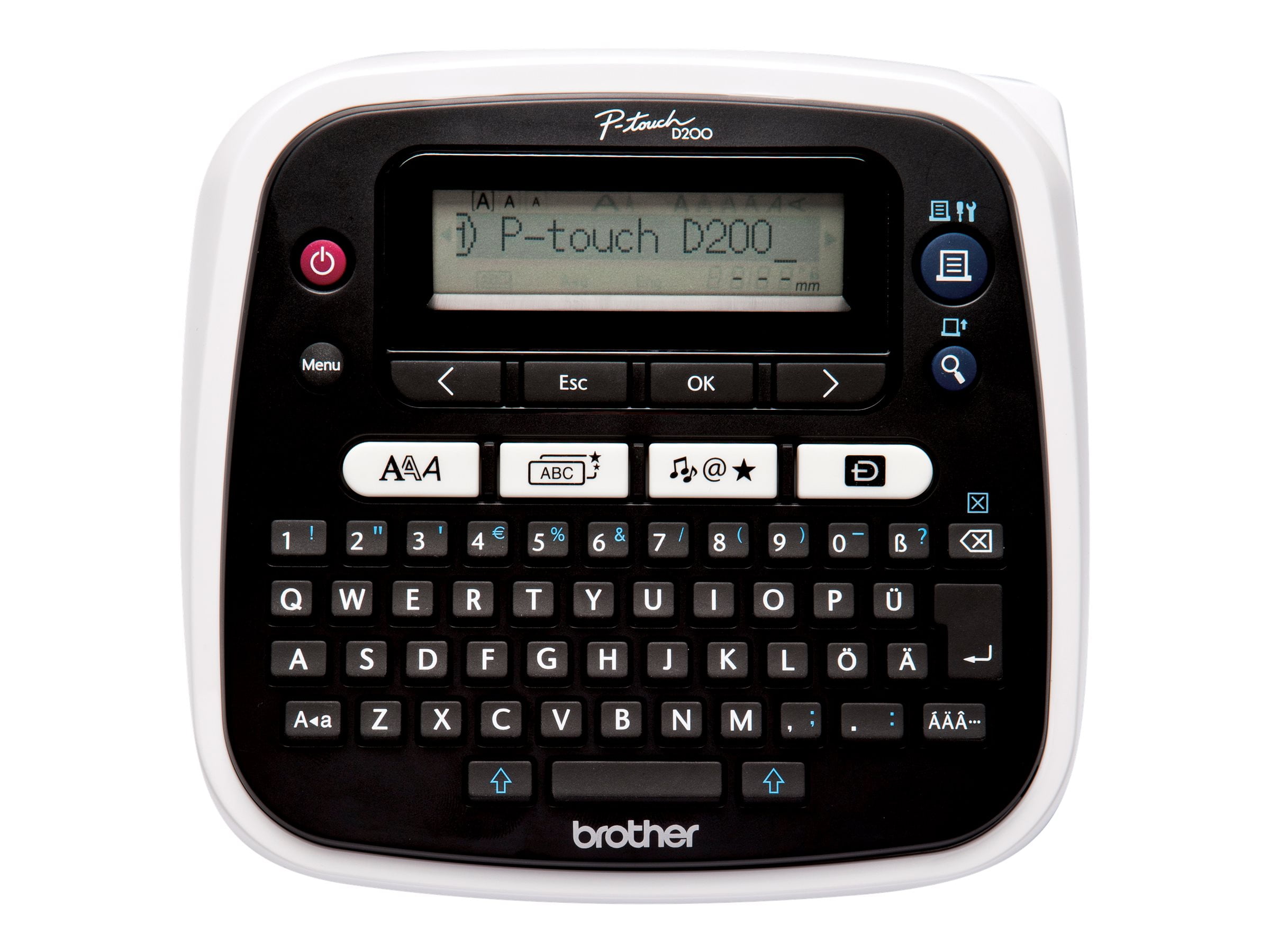 Open Box Brother P-touch Home and Office Labeler (PT-D200)