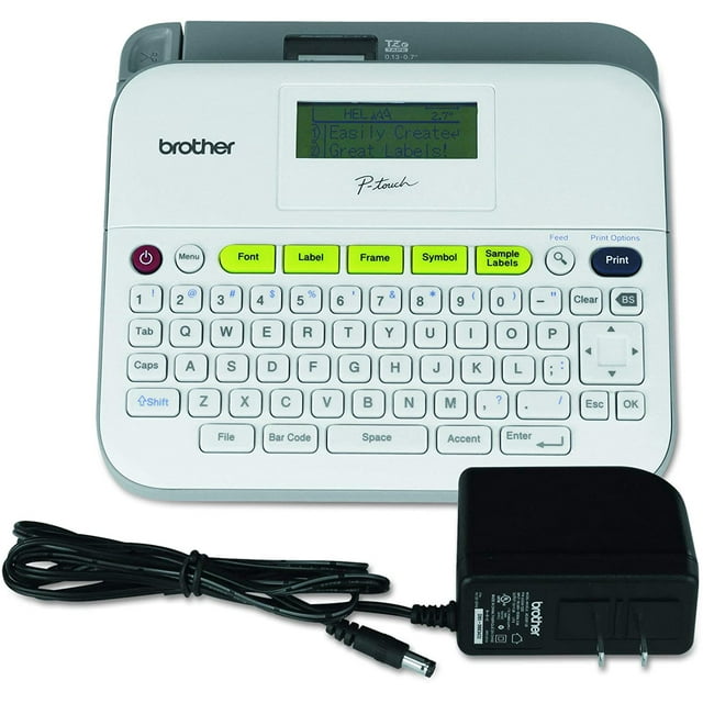 Brother Ptouch Label Maker, Versatile EasytoUse Labeler, PTD400AD