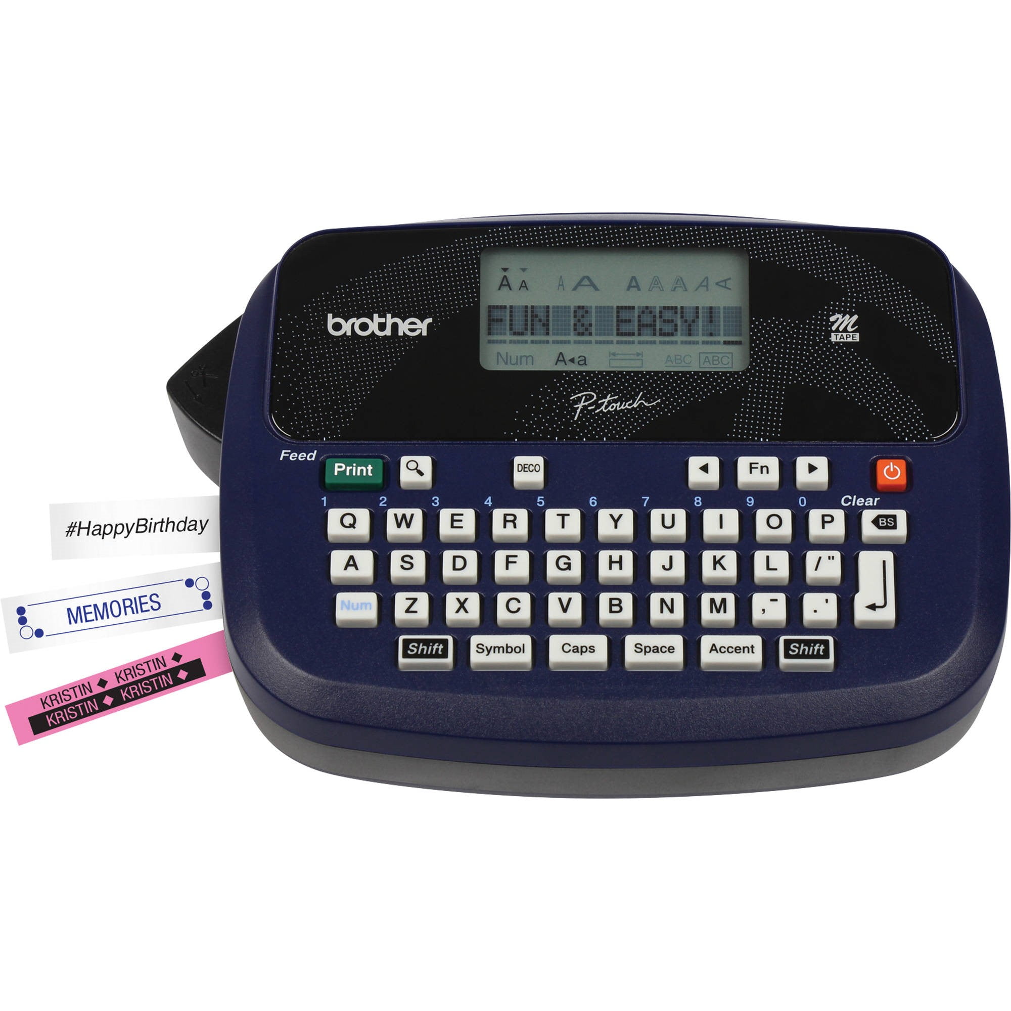 Brother P-touch PT-45M Personal Handheld Label Maker -