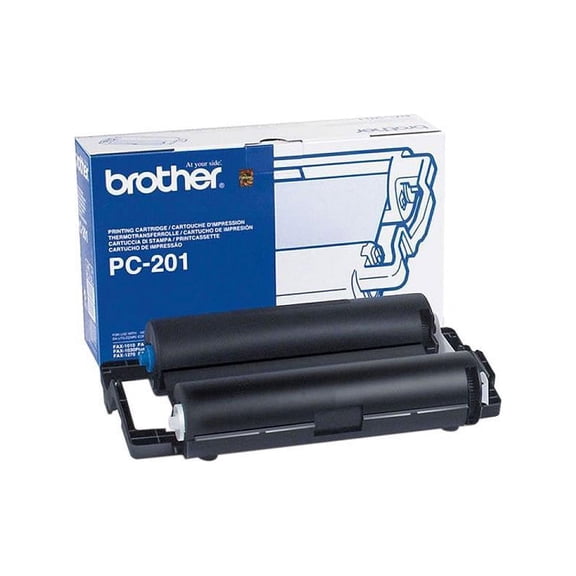 Brother PC201 Thermal Transfer Print Cartridge, Black