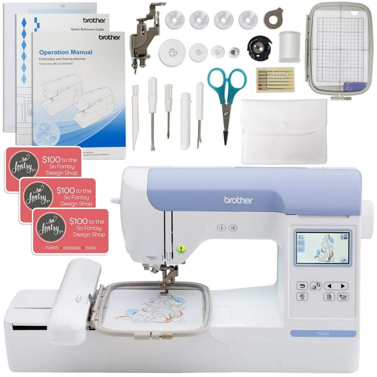 Pe800 cheap embroidery machine