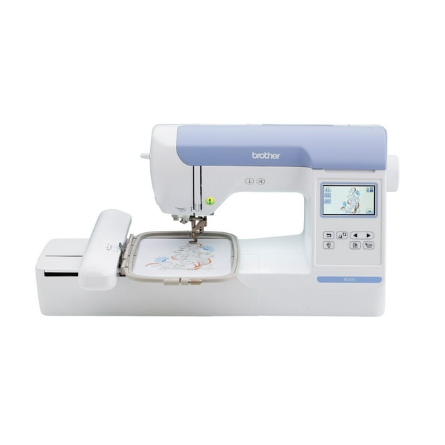 Brother PE800 Computerized Embroidery Machine with 5 in x 7 in Embroidery Area and LCD Screen