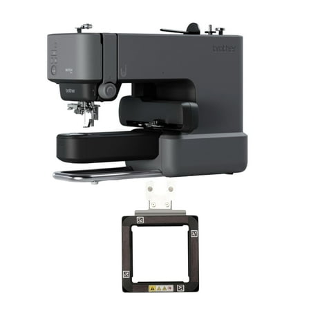 Brother PP1 Skitch Single-Needle Embroidery Machine with Artspira App Support and Embroidery Frame