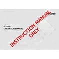 thumbnail image 1 of Brother PQ-1500 PQ-1500S Sewing Machine Owners Instruction Manual, 1 of 1