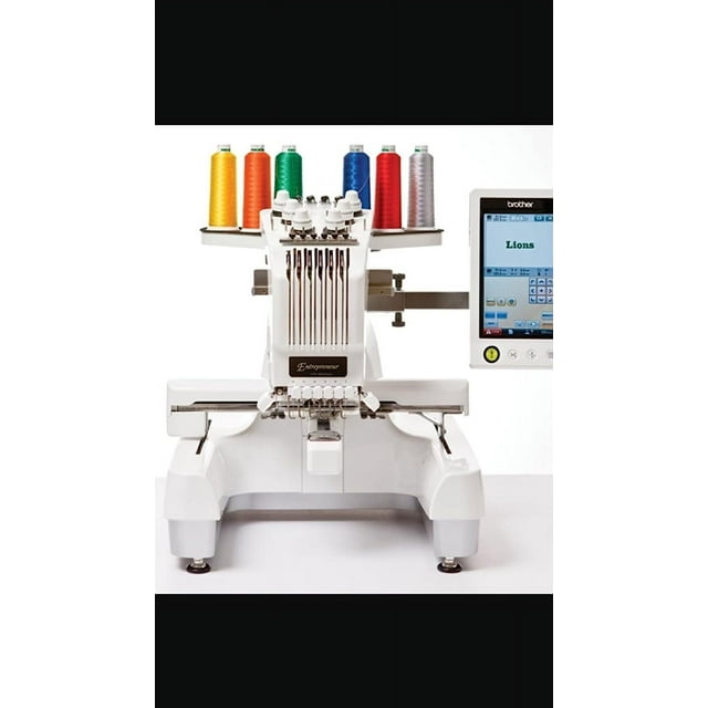 Brother PR655 6 needle embroidery machine