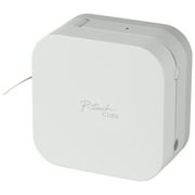Brother PTP300BT P-Touch Cube Smartphone Label Maker, Bluetooth Wireless Technology - White