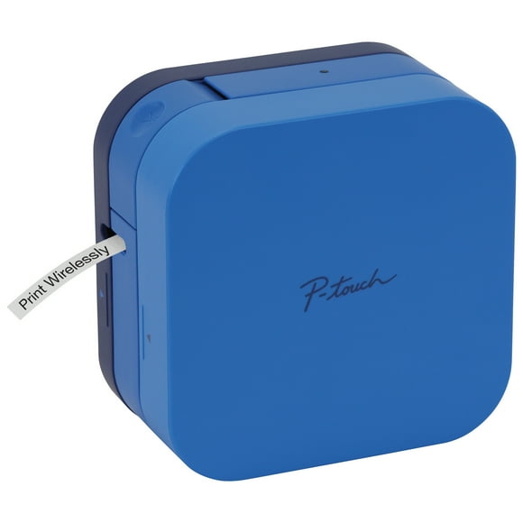 Brother PTP300BTBU P-Touch Cube Smartphone Label Maker, Bluetooth Wireless Technology - Blue