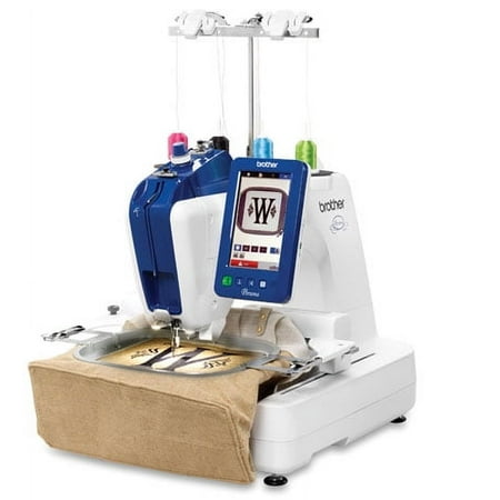 Brother Persona PRS100 Single Needle Embroidery Machine With Large 7" LCD HD color touch screen