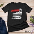 thumbnail image 1 of Brother Pit Crew Car Racing Checkered Flag Racer Matching T-Shirt Sweatshirt, 1 of 2