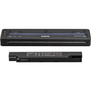 Brother PocketJet 8 Mobile Direct Thermal Printer - Monochrome - Portable - Label Print - USB - Bluetooth-8.50" Print Width - 3 in/s Mono - 300 dpi - For iOS, Android, PC, SPARC Model PJ863L
