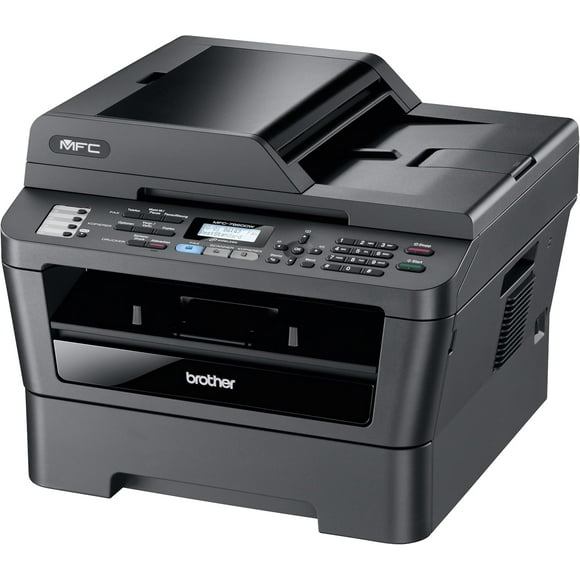 Brother Premium MFC-7860DW Series Compact Monochrome All-in-One Laser Printer | Print Copy Scan Fax | Wireless | Mobile Printing | Auto 2-Sided Printing | ADF