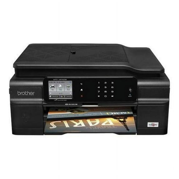 Brother Printer Work Smart MFCJ875DW Wireless Color Inkjet All-In-One Printer with Scanner, Copier and Fax