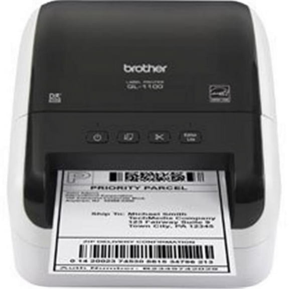 Brother  QL 1100 & 1110 Professional Label Printer - Black & White