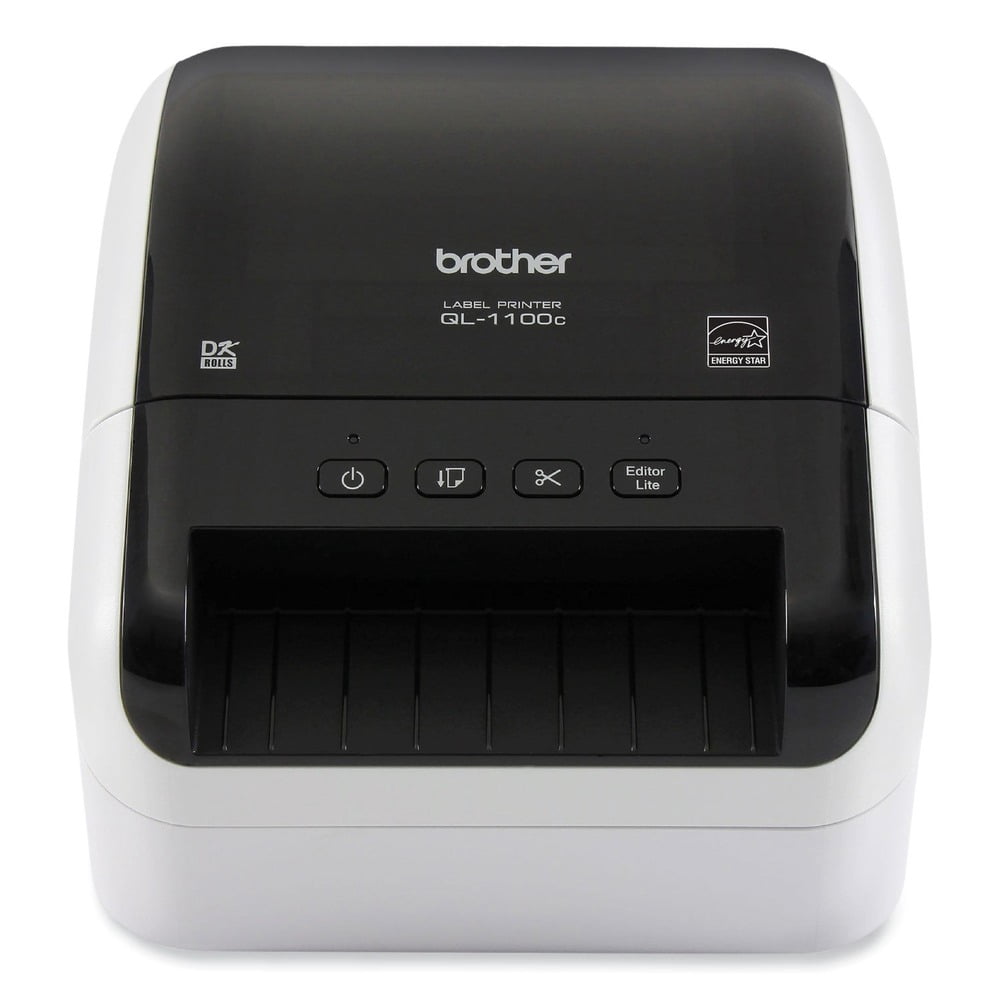 QL-1100C 6.7 in. x 8.7 in. x 5.9 in. 69 Labels Print Speed Wide Format Professional Label Printer