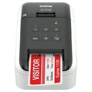 Brother QL-810W 2.4" Ultra-fast Direct Thermal Label Printer, USB, Wireless (b/g/n), WirelessDirect, Auto Cutter - White/Black