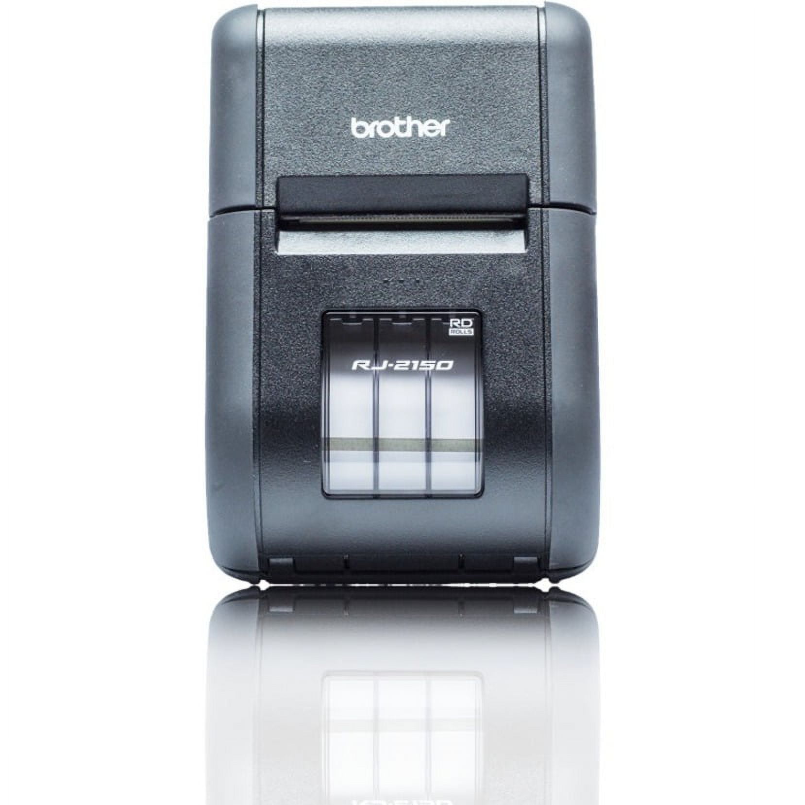 Brother RuggedJet RJ-2150 Direct Thermal Printer Monochrome Portable  Label/Receipt Print USB Bluetooth Battery Included