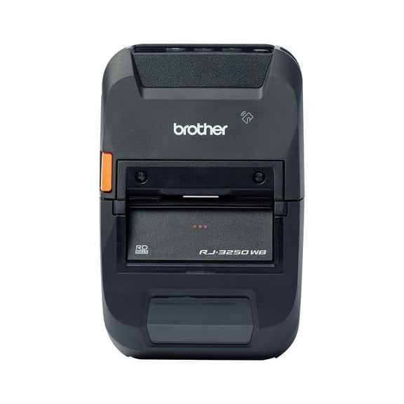 Brother RuggedJet Wireless Monochrome Label Receipt Thermal Printer RJ3250WBL