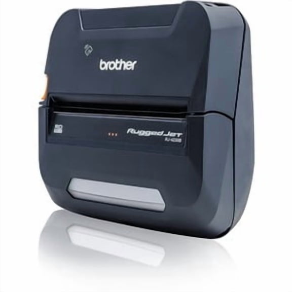 Brother Ruggedjet 4230BL Direct Thermal Printer - Monochrome Portable Label/Receipt Print (Rj4230bl)