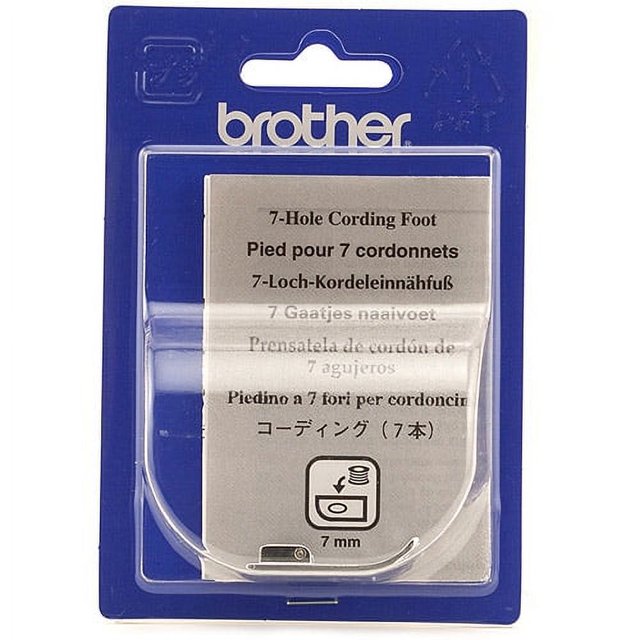 Brother SA158 7mm 7Hole Cording Foot