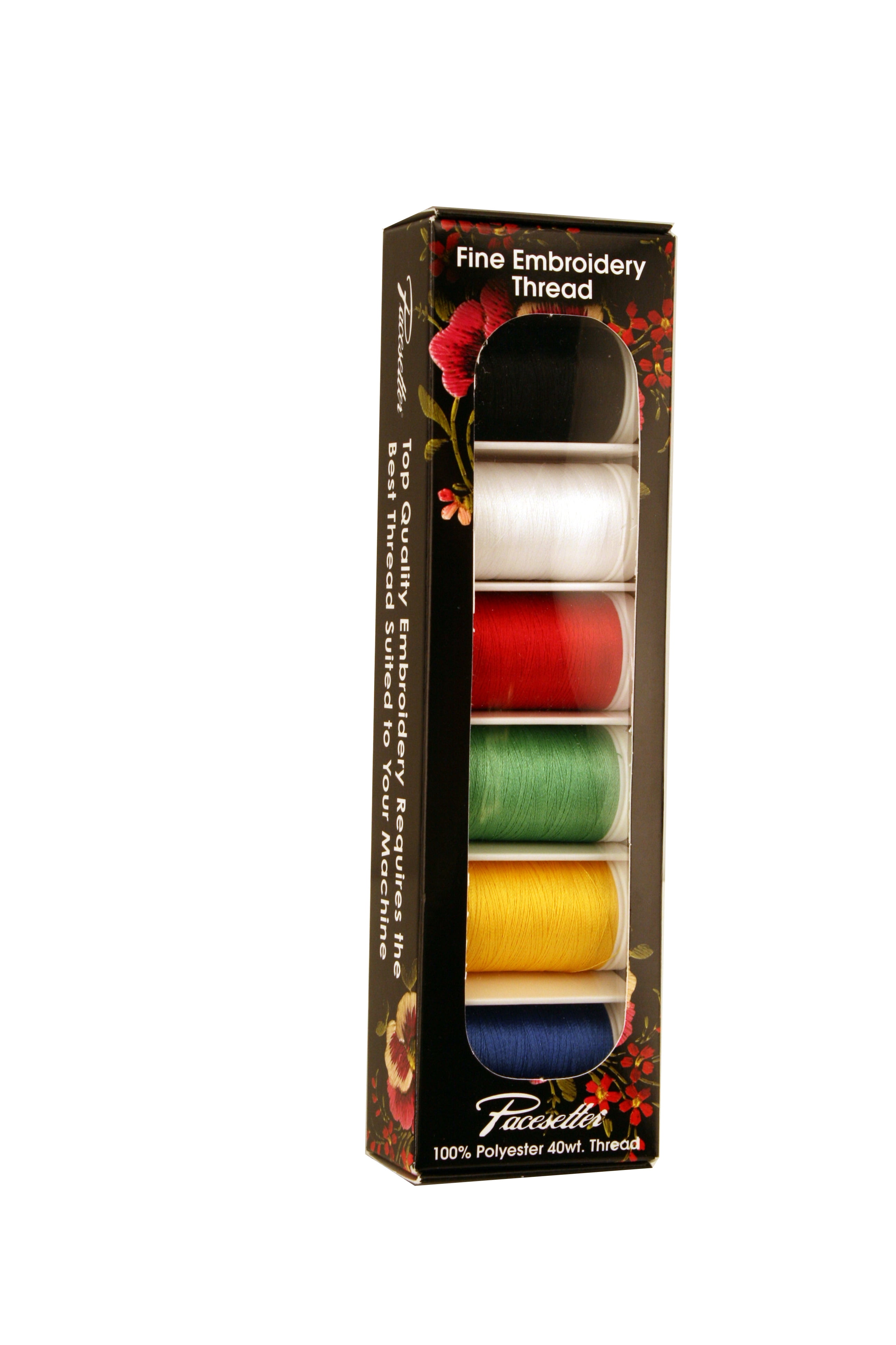 Brother SAEP706 Polyester Embroidery Thread, 6-Pack