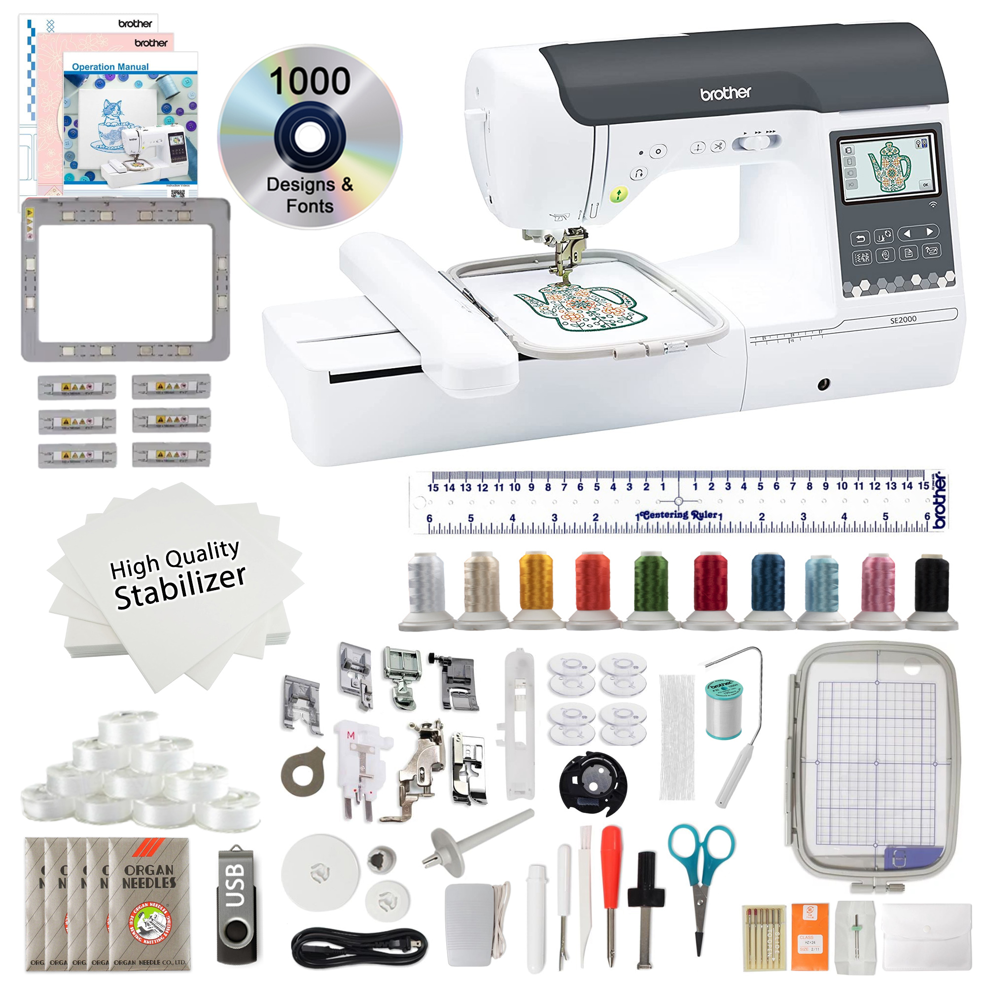 Brother CE1125PRW Computerized Project Runway Sewing Machine