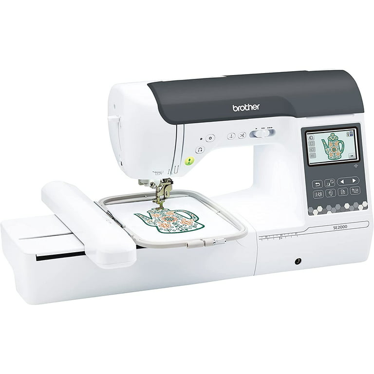 Brother SE2000 Computerized Sewing and Embroidery Machine, 5 x 7