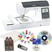 Brother SE2000 Computerized Sewing and Embroidery Machine, 5 x 7 Hoop Area, LCD Touchscreen + $199 Bonus Bundle