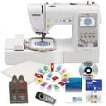 Brother SE600 Embroidery and Sewing Machine with 599 Bonus Bundle