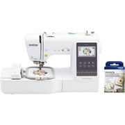 Brother SE700 Sewing and Embroidery Machine, Wireless, 135 Built-in Designs, 103 Built-in Stitches, SA5FTPKG 5 Foot Embellishment Pack Included