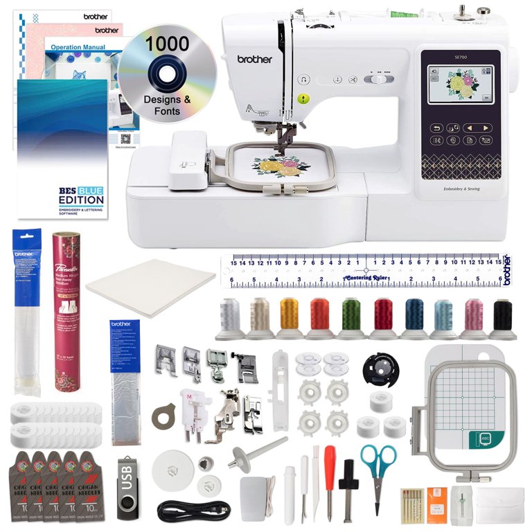 Brother SE700 Computerized Sewing And Embroidery Machine,, 41 OFF