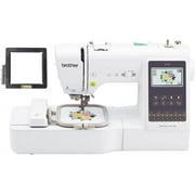 Brother SE700 Sewing and Embroidery Machine with Wireless LAN, 3.7 Touchscreen, SAMFM100 4 x 4 Magnetic Hoop