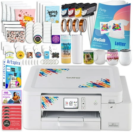 Brother SP-1 Sublimation Printer with Deluxe Starter Bundle