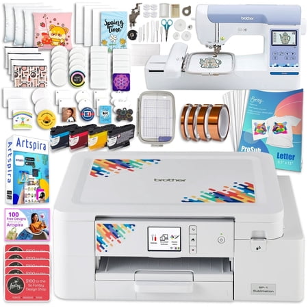 Brother SP-1 Sublimation Printer with PE900 Combo Embroidery Machine