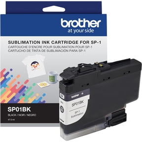 Brother Genuine Sublimation Ink Cartridge, SP01BKS, Black, Standard Yield, 1 Piece