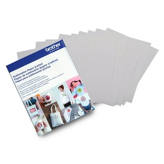 Pen + Gear White Fabric Transfer Paper, Inkjet Printable, 8.5 x 11 inches,  6 Sheets