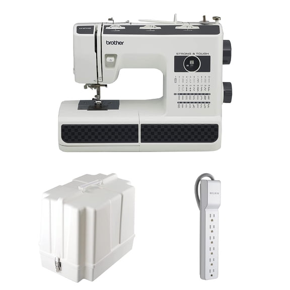 Brother ST371HD Strong and Tough Sewing Machine w/ 6-Outlet Surge Protector + Hardcase