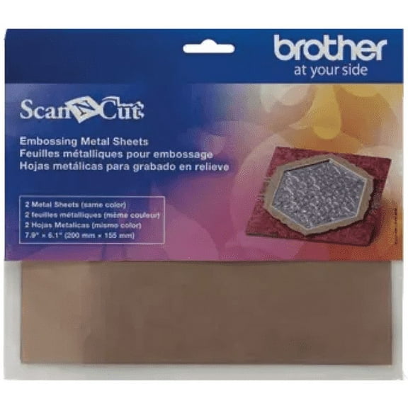 Brother ScanNCut Brass Metal Sheets CAEBSBMS1