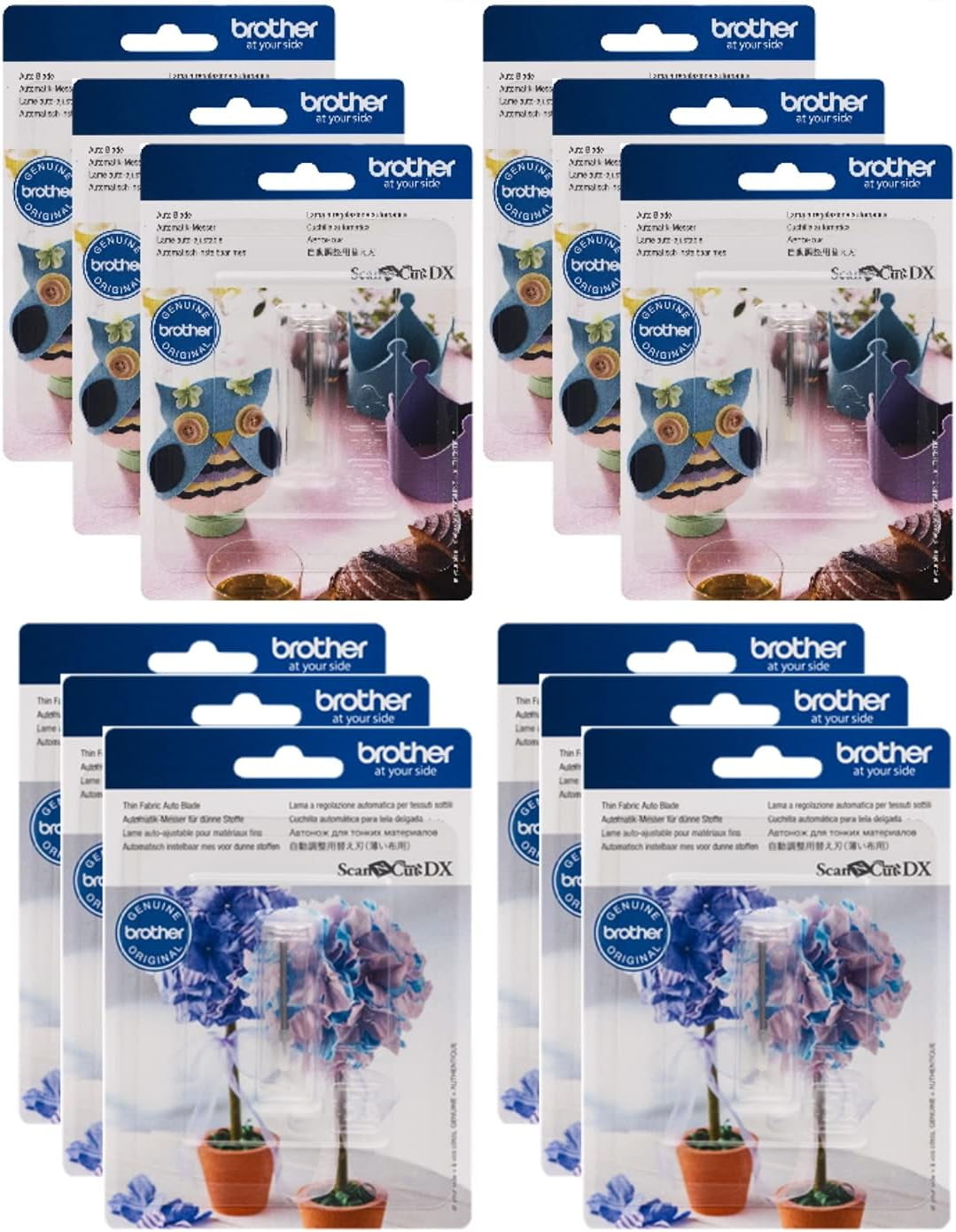 5x Auto-Klingen Für Brother ScanNCut - CADXBLD1 Kompatibel Mit ScanNCut2/DX2