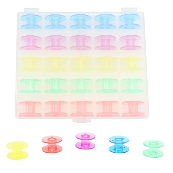 Brother Sewing Machines Automatic Bobbin Winder 25 Pcs Old Fashioned Empty Bobbins